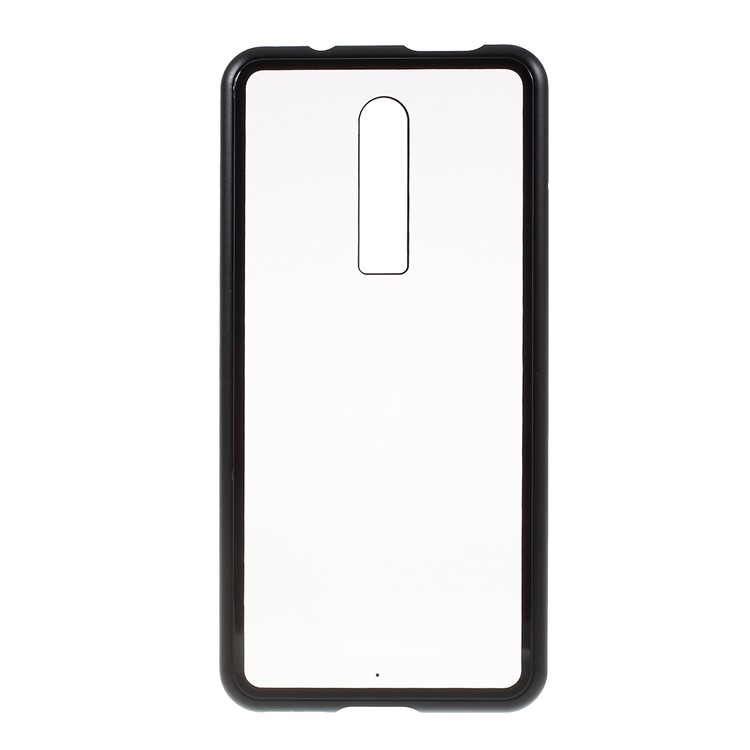 Magnetic Attraction Detachable Metal Frame + Tempered Glass Cover Mobile Phone Case for Xiaomi Redmi K20 / Mi 9T / K20 Pro / Mi 9T Pro - Black-8