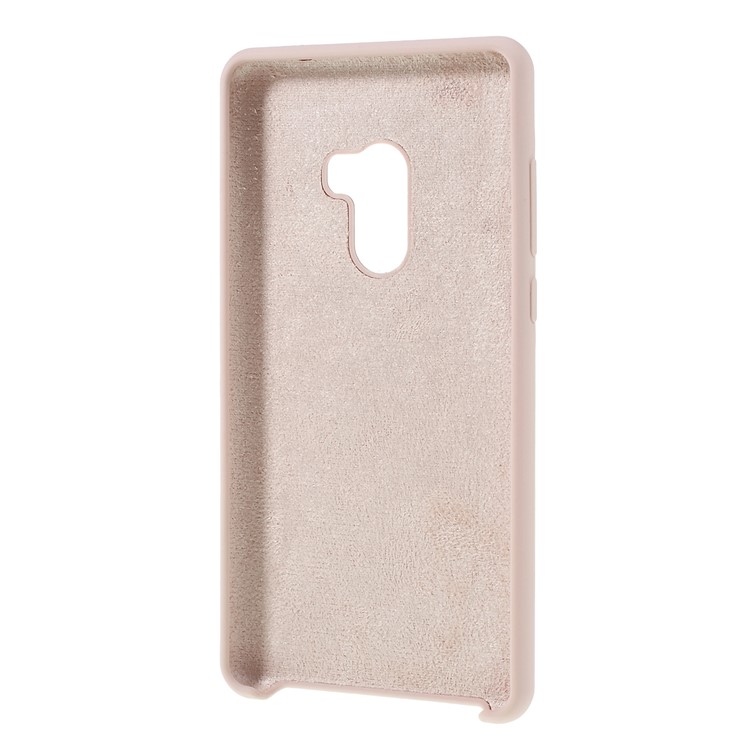 Soft Silicone Mobile Phone Case Shell for Xiaomi Mi Mix 2 - Pink-3