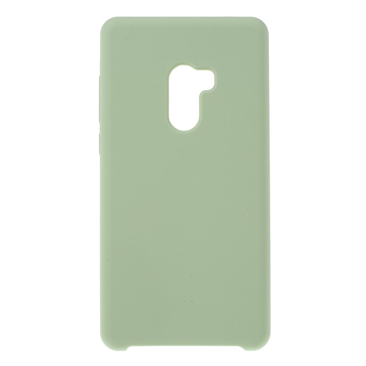 Soft Silicone Mobile Phone Case Shell for Xiaomi Mi Mix 2 - Green-1