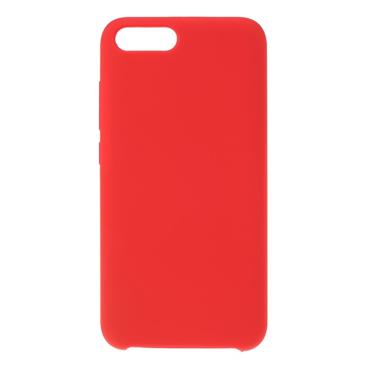 Soft Liquid Silicone Mobile Phone Case Shell for Xiaomi Mi 6 - Red-1