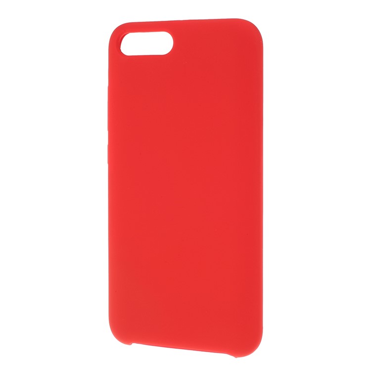 Soft Liquid Silicone Mobile Phone Case Shell for Xiaomi Mi 6 - Red-2