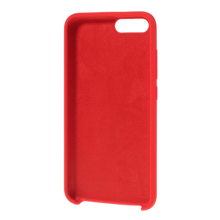Soft Liquid Silicone Mobile Phone Case Shell for Xiaomi Mi 6 - Red-3