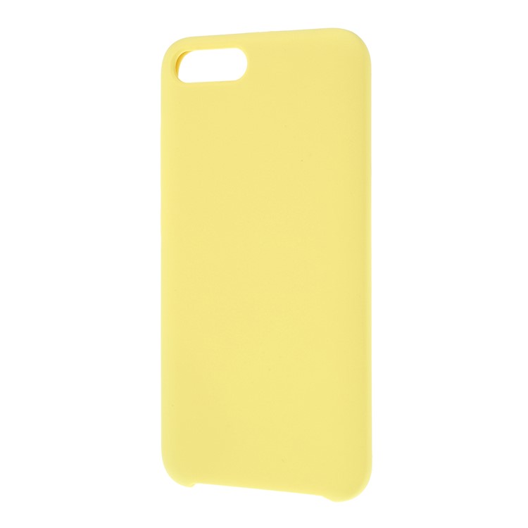 Soft Liquid Silicone Mobile Phone Case Shell for Xiaomi Mi 6 - Yellow-2
