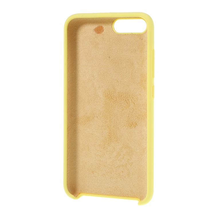 Soft Liquid Silicone Mobile Phone Case Shell for Xiaomi Mi 6 - Yellow-3