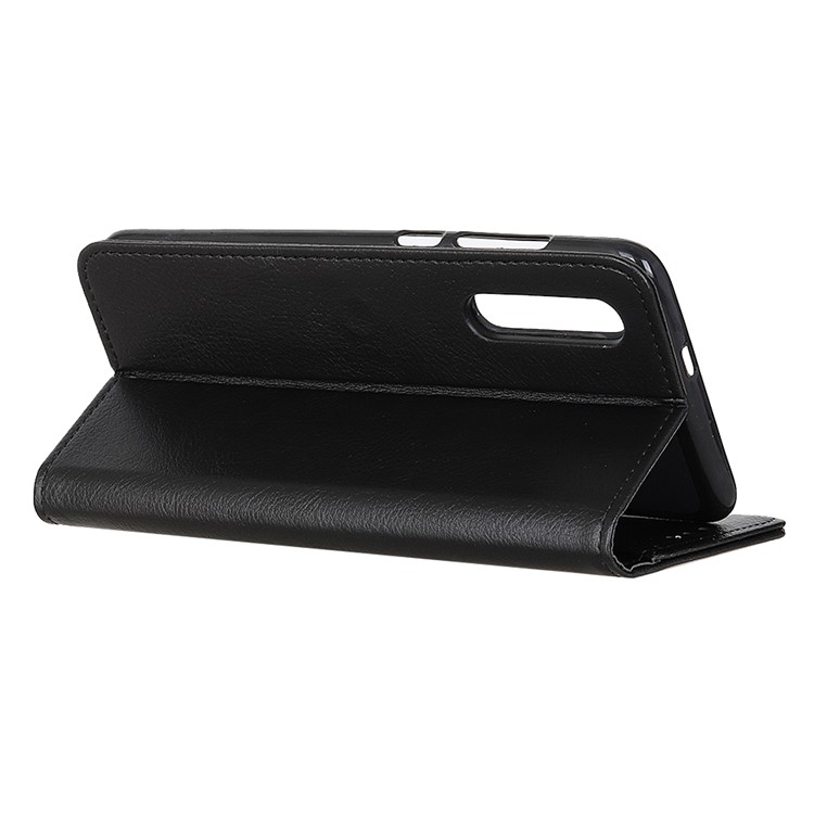 Auto-absorbed Litchi Texture Split Leather Phone Case for Xiaomi Mi CC9e/Mi A3 - Black-8