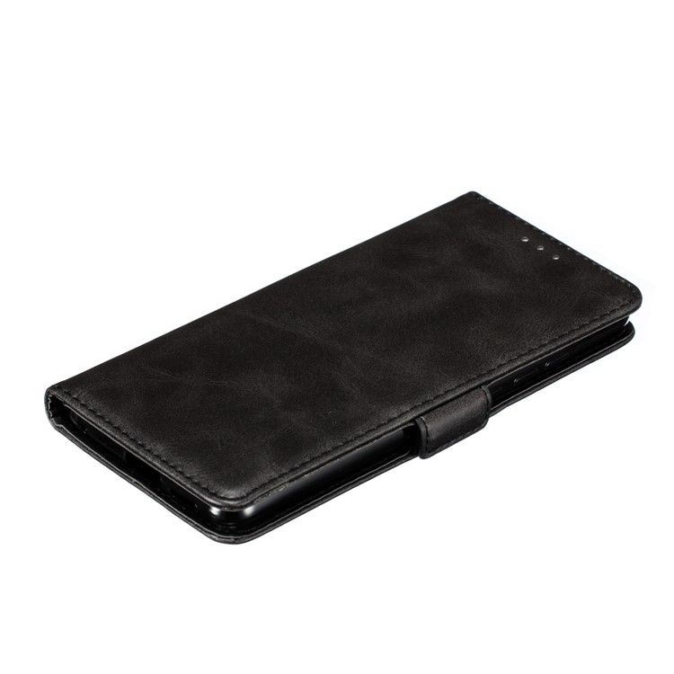 PU Leather Wallet Stand Flip Phone Case Cover for Xiaomi Redmi K20/K20 Pro/Mi 9T - Black-8