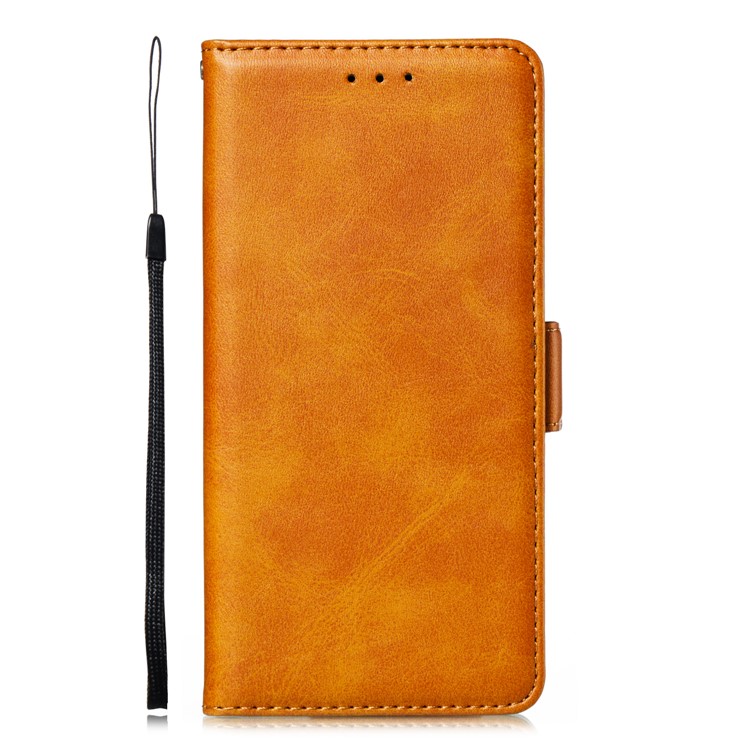PU Leather Wallet Stand Flip Phone Case Cover for Xiaomi Redmi K20/K20 Pro/Mi 9T - Brown-2