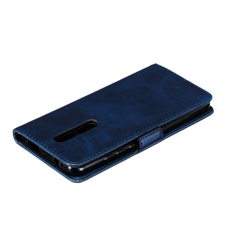 PU Leather Wallet Stand Flip Phone Case Cover for Xiaomi Redmi K20/K20 Pro/Mi 9T - Blue-9