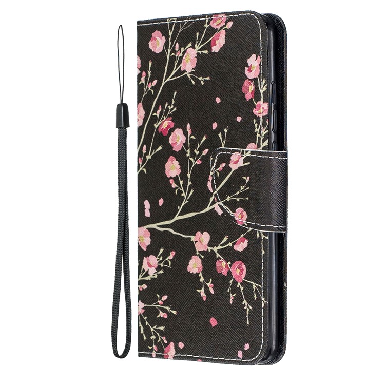 Pattern Printing Leather Wallet Phone Case with Stand for Xiaomi Redmi K20 / Mi 9T / K20 Pro / Mi 9T Pro - Beautiful Flowers-4