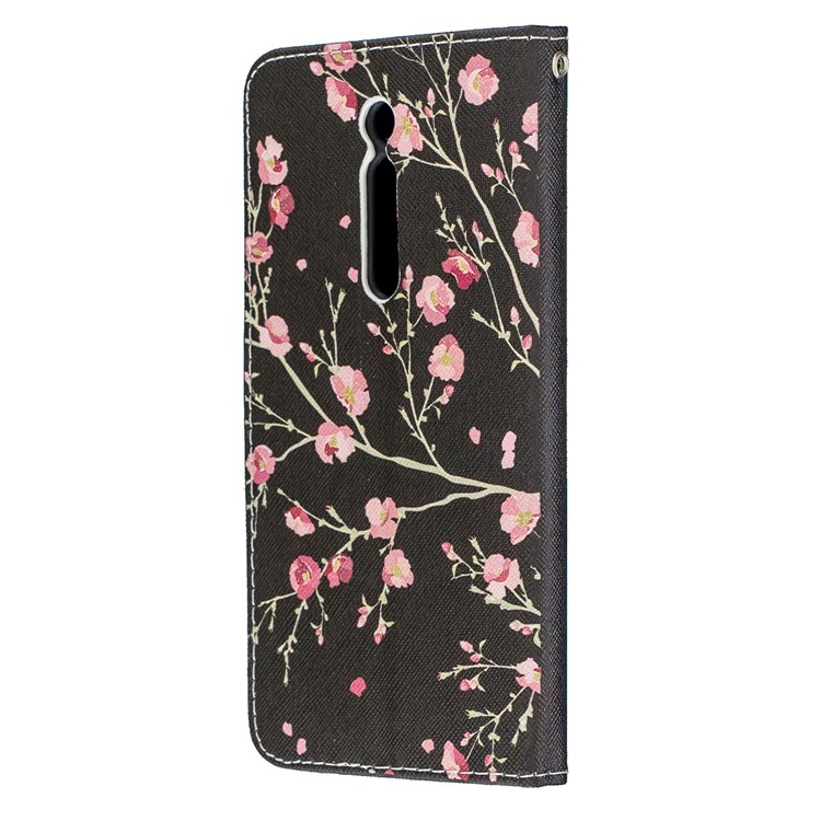 Pattern Printing Leather Wallet Phone Case with Stand for Xiaomi Redmi K20 / Mi 9T / K20 Pro / Mi 9T Pro - Beautiful Flowers-5