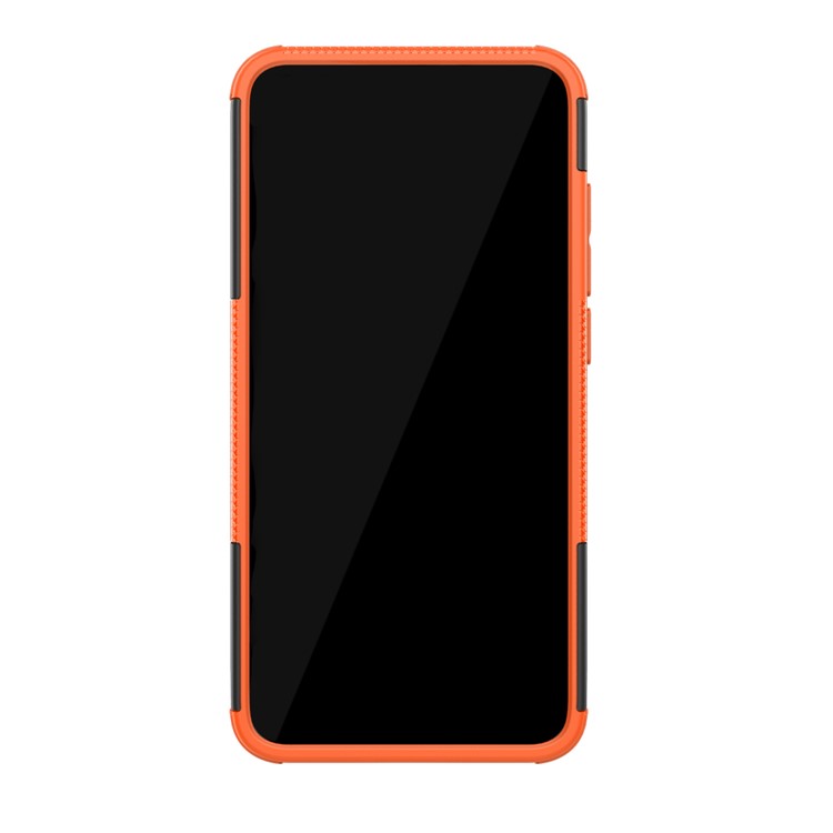 Anti-slip PC + TPU Combo Case with Kickstand for Xiaomi Redmi 7A - Orange-4