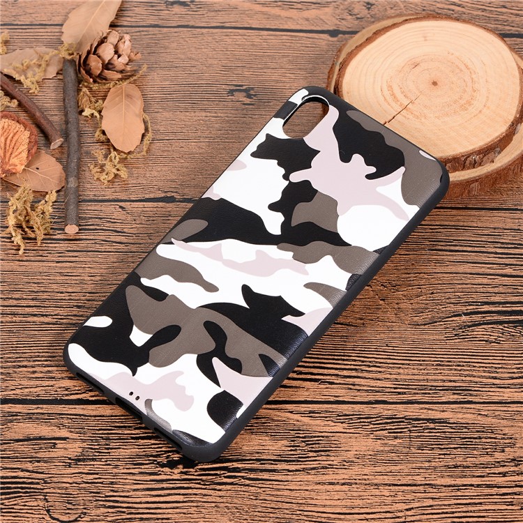 Camouflage Pattern TPU Case for Xiaomi Redmi 7A - White-7