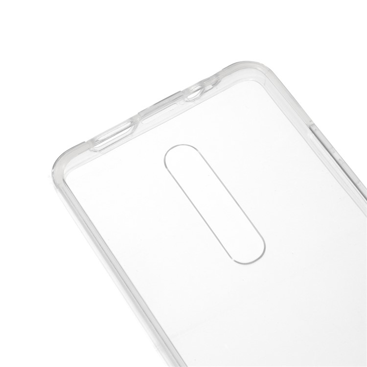 Full Coverage Clear Acrylic + TPU Phone Case for Xiaomi Mi 9T Pro/Mi 9T/Redmi K20 Pro/Redmi K20-3