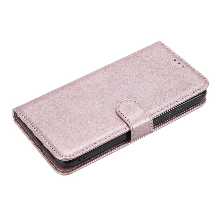 Magnetic Detachable 2-in-1 Leather Wallet Case for Xiaomi Redmi 7 / Redmi Y3 - Rose Gold-7