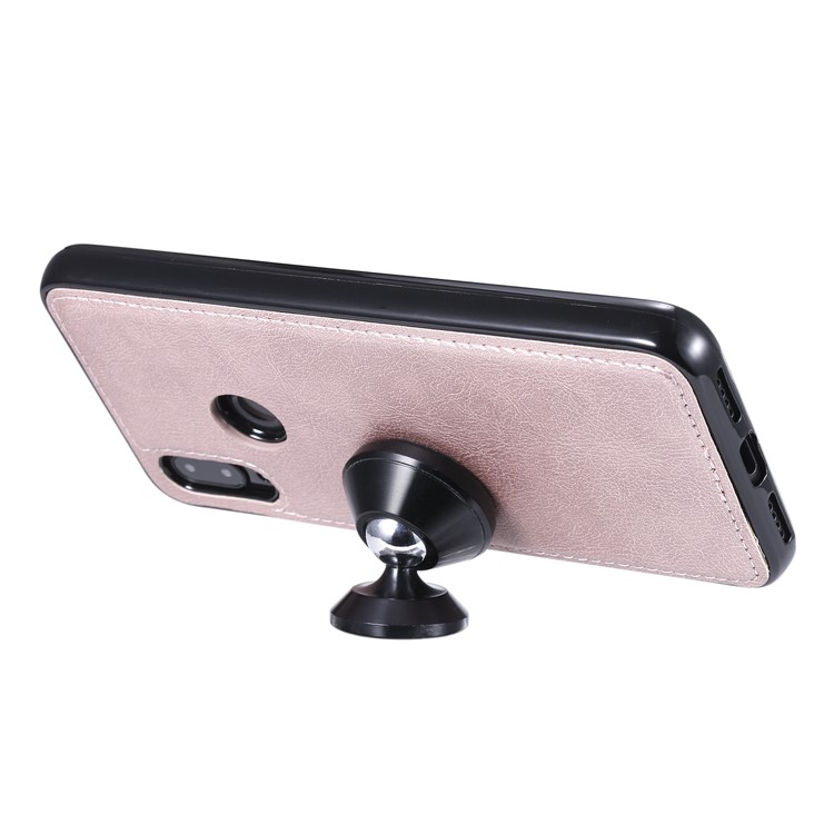 Magnetic Detachable 2-in-1 Leather Wallet Case for Xiaomi Redmi 7 / Redmi Y3 - Rose Gold-8