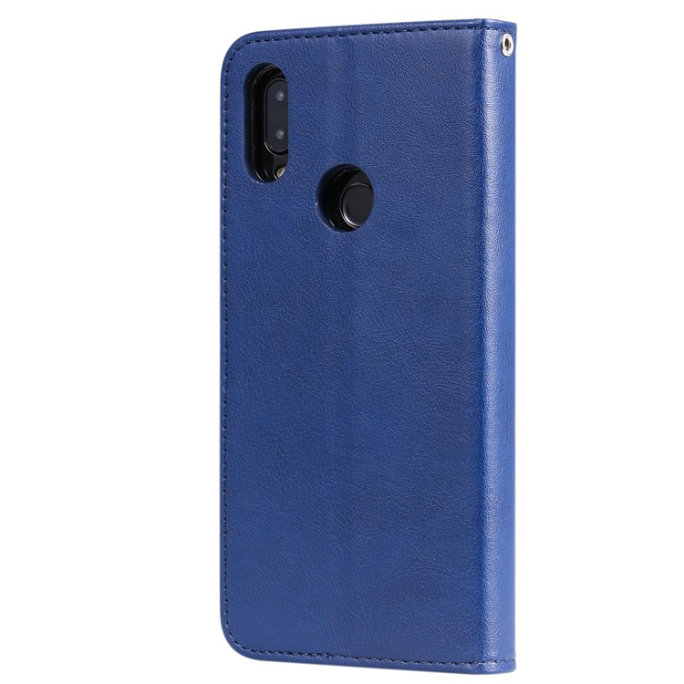 Magnetic Detachable 2-in-1 Leather Wallet Case for Xiaomi Redmi 7 / Redmi Y3 - Blue-3