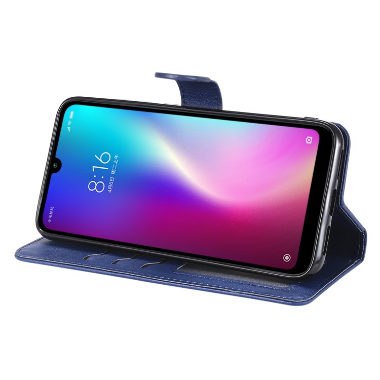 Magnetic Detachable 2-in-1 Leather Wallet Case for Xiaomi Redmi 7 / Redmi Y3 - Blue-6