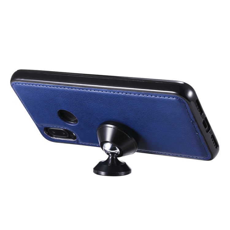 Magnetic Detachable 2-in-1 Leather Wallet Case for Xiaomi Redmi 7 / Redmi Y3 - Blue-9