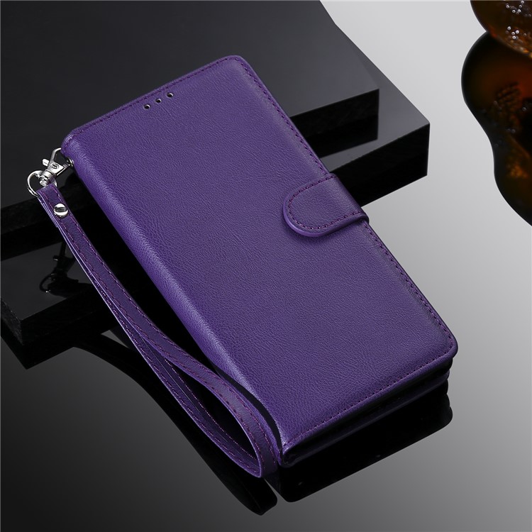 Magnetic Detachable 2-in-1 Leather Wallet Case for Xiaomi Redmi 7 / Redmi Y3 - Purple-9