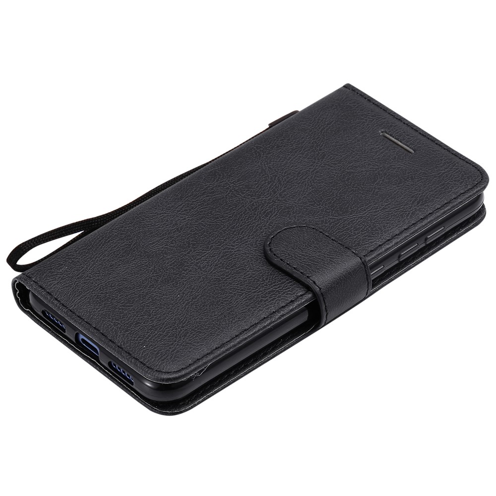 KT Leather Series-2 Wallet Leather Stand Case Para Xiaomi Mi 9 SE - Preto