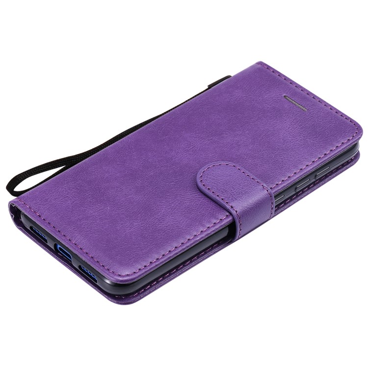 Wallet Leather Stand Case for Xiaomi Mi 9 SE - Purple-5