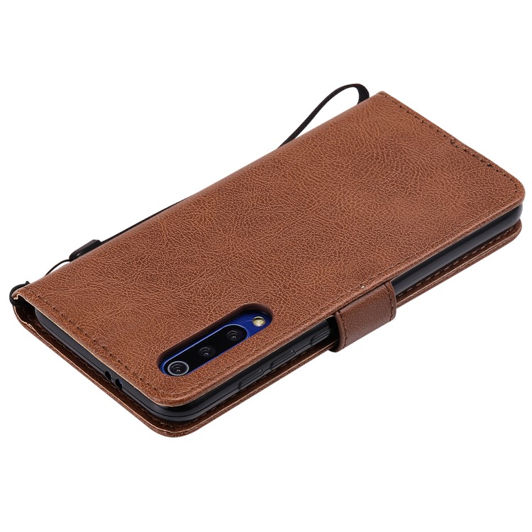 Wallet Leather Stand Case for Xiaomi Mi 9 SE - Brown-6