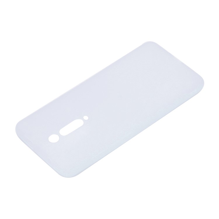 Custodia TPU Glassata Morbida a Colore Solido Per Xiaomi Redmi K20 / Mi 9t / K20 Pro / Mi 9t Pro - Bianca