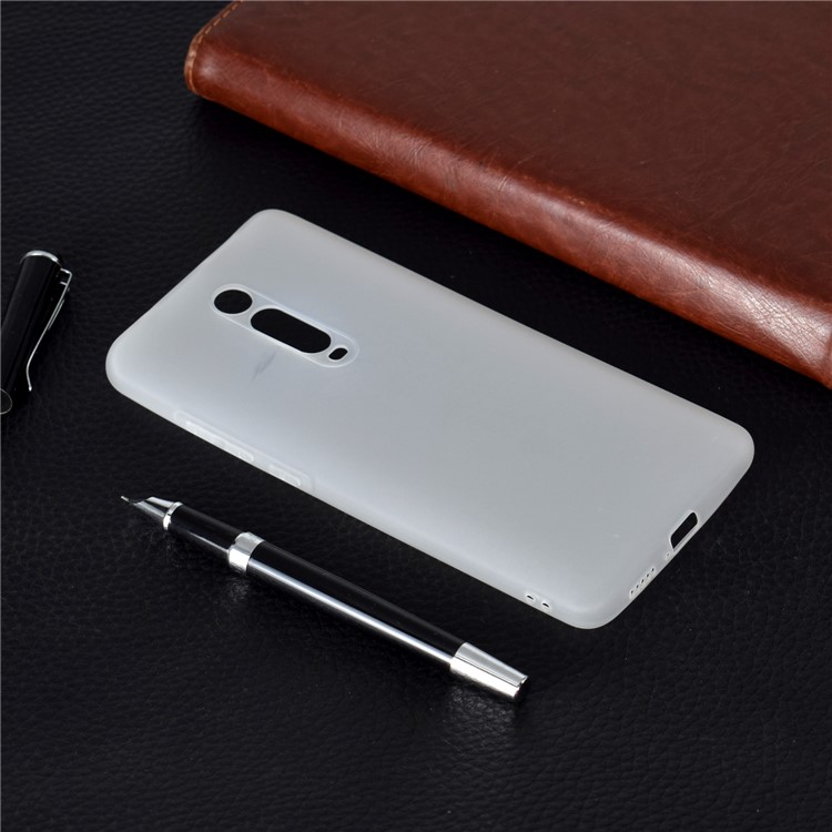 Solid Color Soft Frosted TPU Case for Xiaomi Redmi K20 / Mi 9T / K20 Pro / Mi 9T Pro - White-6