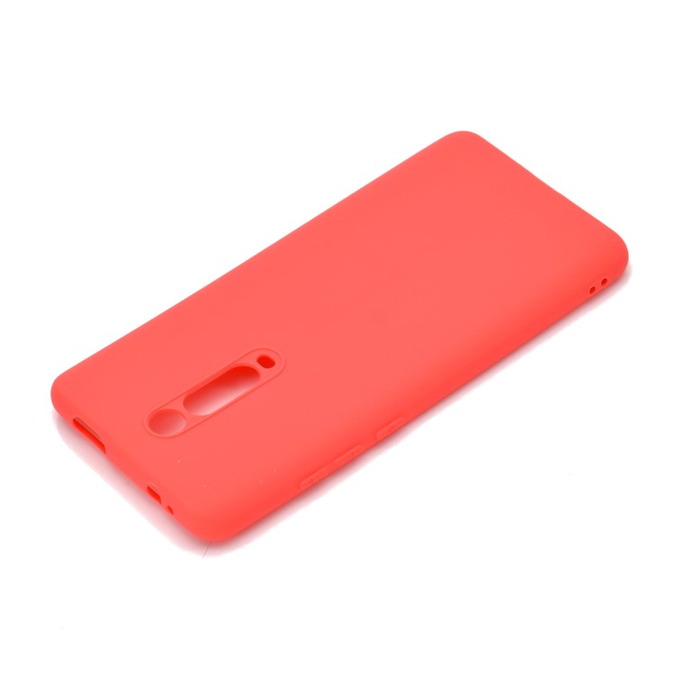 Solid Color Soft Frosted TPU Case for Xiaomi Redmi K20 / Mi 9T / K20 Pro / Mi 9T Pro - Red-4