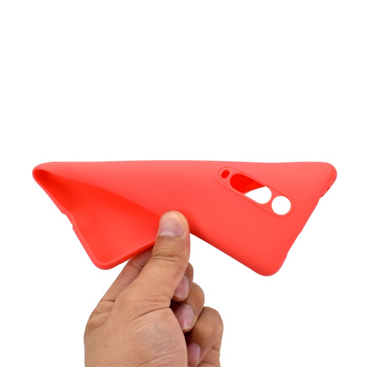 Solid Color Soft Frosted TPU Case for Xiaomi Redmi K20 / Mi 9T / K20 Pro / Mi 9T Pro - Red-5