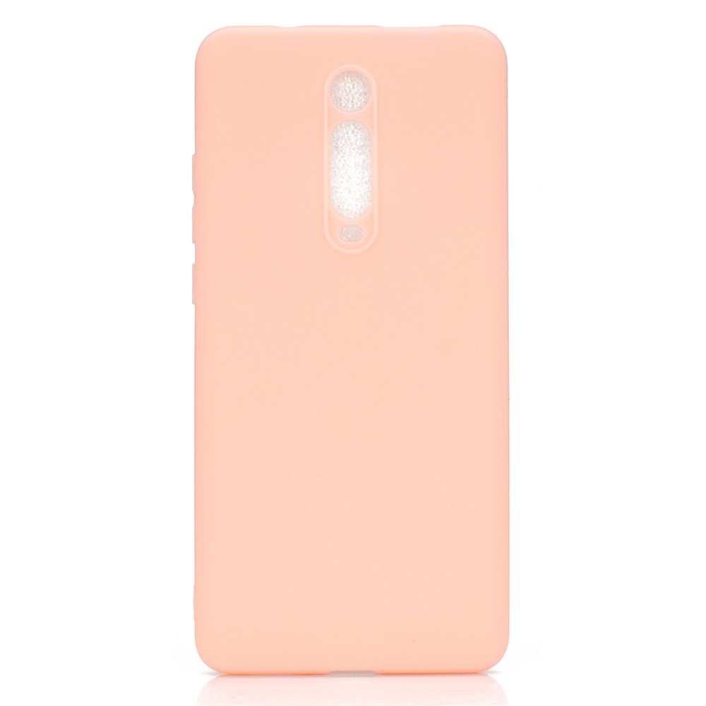 Solid Color Soft Frosted TPU Case for Xiaomi Redmi K20 / Mi 9T / K20 Pro / Mi 9T Pro - Pink-2