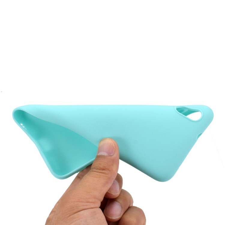 Solid Color Soft Frosted TPU Case for Xiaomi Redmi 7A - Baby Blue-5