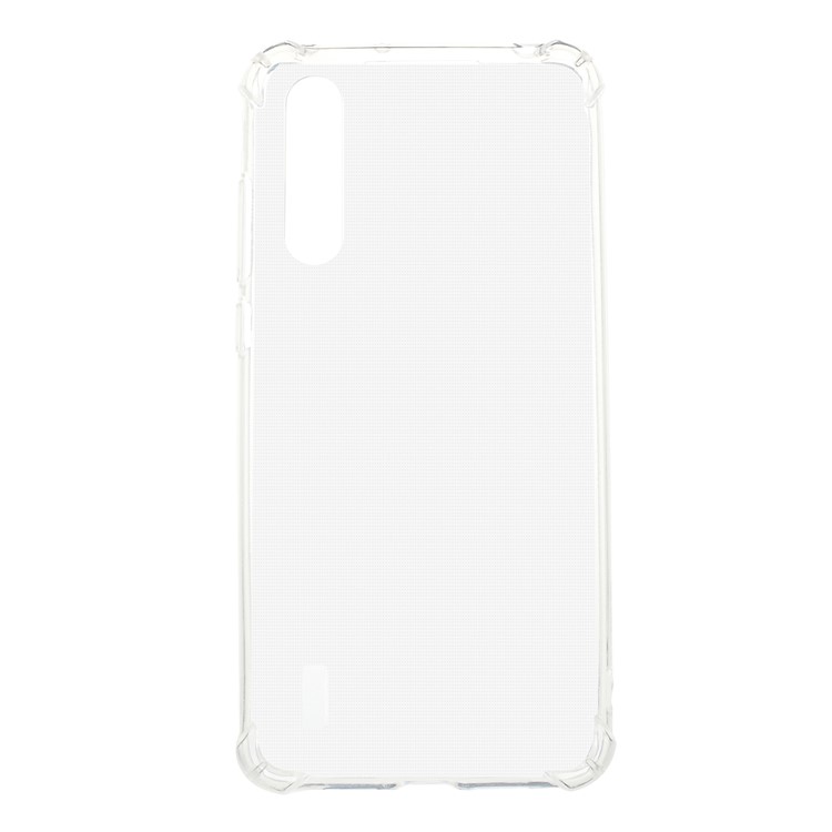 Drop-resistant Clear TPU Back Case for Xiaomi Mi CC9 / CC9 Meitu Edition-1