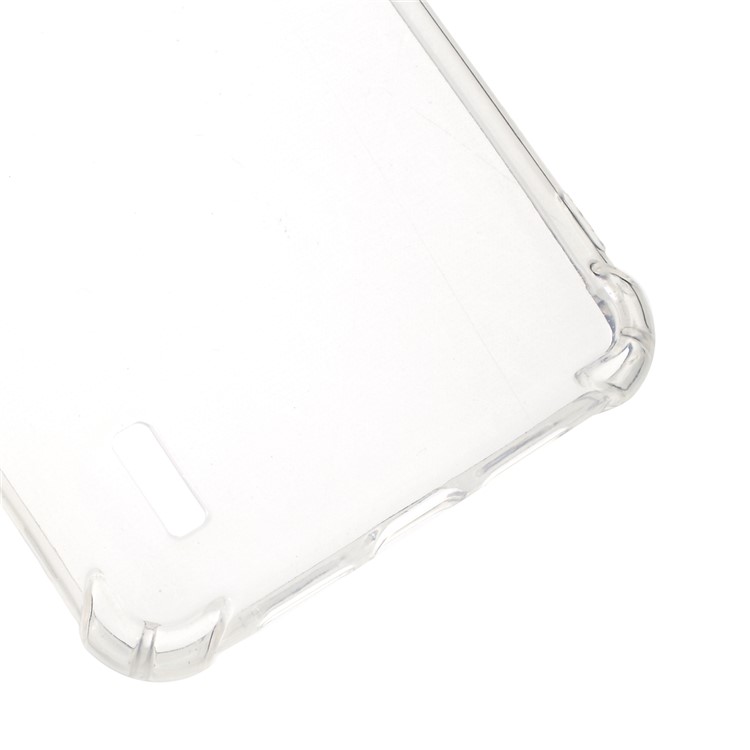 Drop-resistant Clear TPU Back Case for Xiaomi Mi CC9 / CC9 Meitu Edition-3