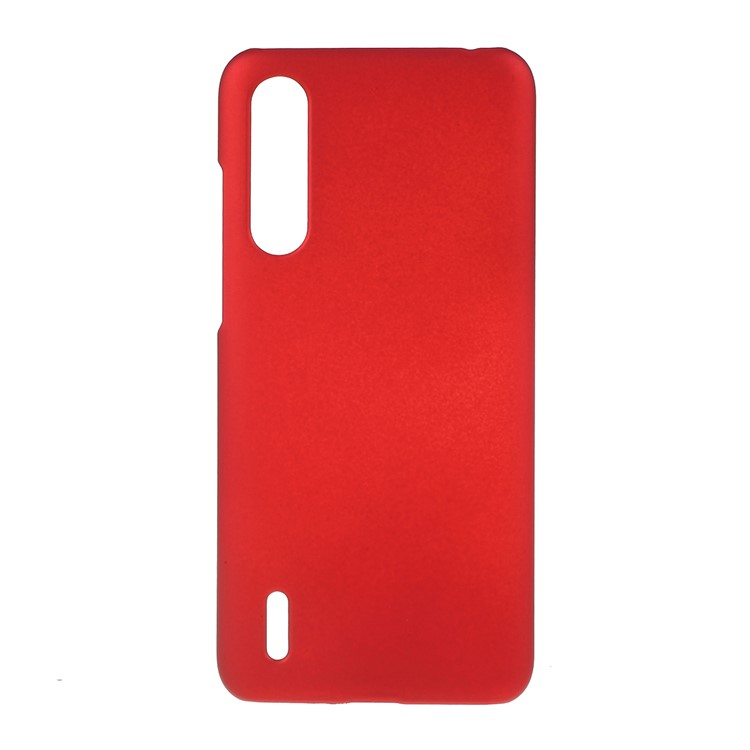 Rubberized Plastic Hard Phone Case Cover for Xiaomi Mi 9 Lite/ Mi CC9/ Mi CC9 Meitu Edition - Red-1