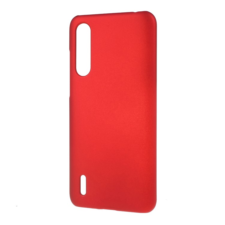 Rubberized Plastic Hard Phone Case Cover for Xiaomi Mi 9 Lite/ Mi CC9/ Mi CC9 Meitu Edition - Red-2