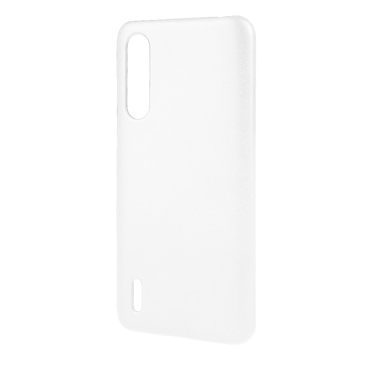 Rubberized Plastic Hard Phone Case Cover for Xiaomi Mi 9 Lite/ Mi CC9/ Mi CC9 Meitu Edition - White-2