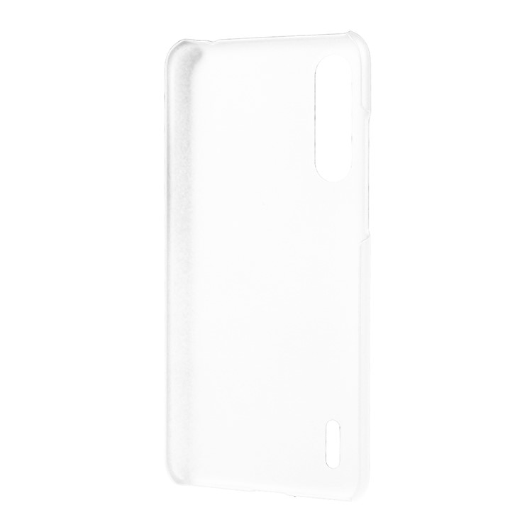 Rubberized Plastic Hard Phone Case Cover for Xiaomi Mi 9 Lite/ Mi CC9/ Mi CC9 Meitu Edition - White-3