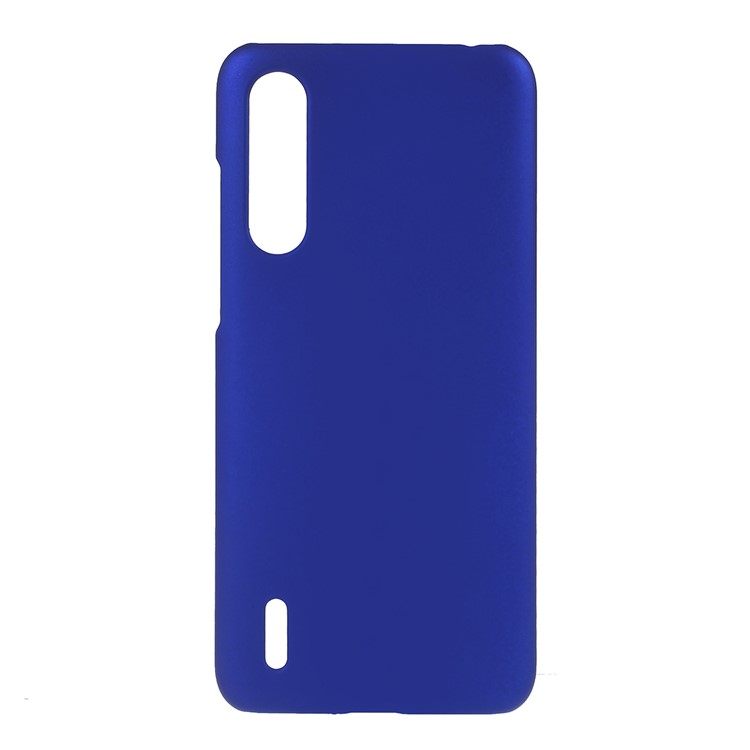Rubberized Plastic Hard Phone Case Cover for Xiaomi Mi 9 Lite/ Mi CC9/ Mi CC9 Meitu Edition - Blue-1