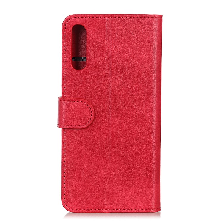 Wallet Leather Stand Phone Casing for Xiaomi Mi CC9e/Mi A3 - Red-3