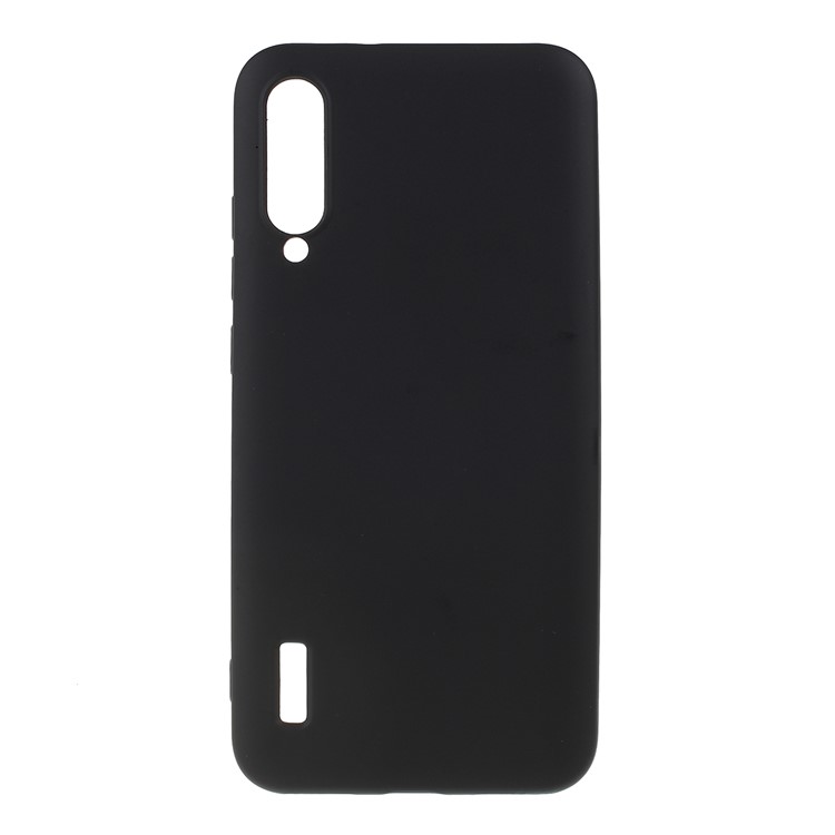 Liquid Silicone Cell Phone Shell for Xiaomi Mi CC9e / Mi A3 - Black-1