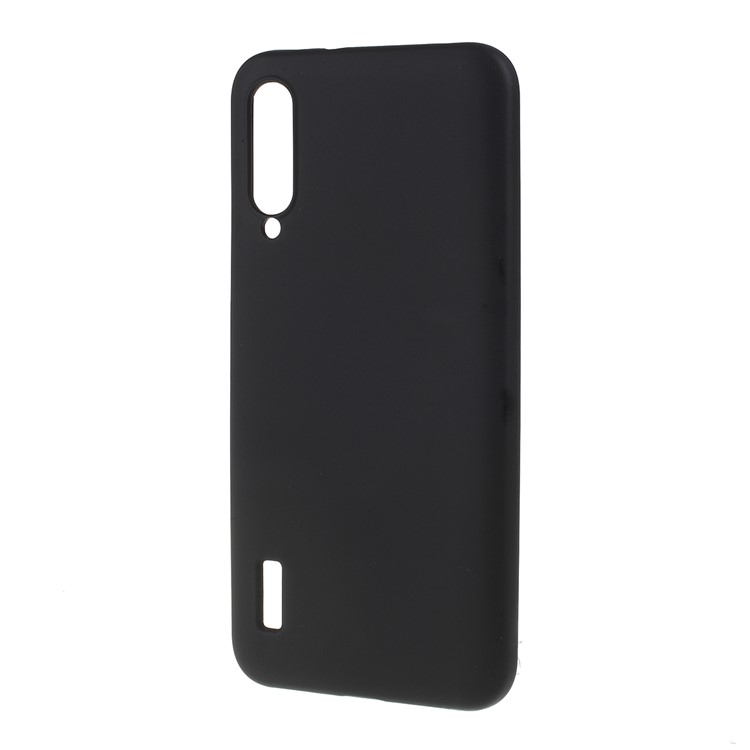 Escudo Líquido Do Telefone De Pilha Do Silicone Para O Xiaomi Mi Cc9e / Mi A3 - Preto-2
