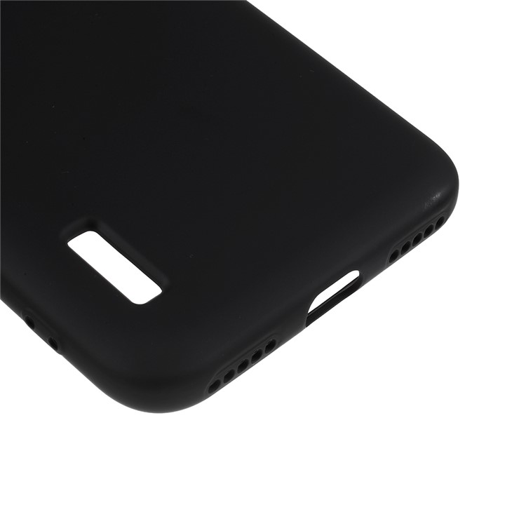 Escudo Líquido Do Telefone De Pilha Do Silicone Para O Xiaomi Mi Cc9e / Mi A3 - Preto-5