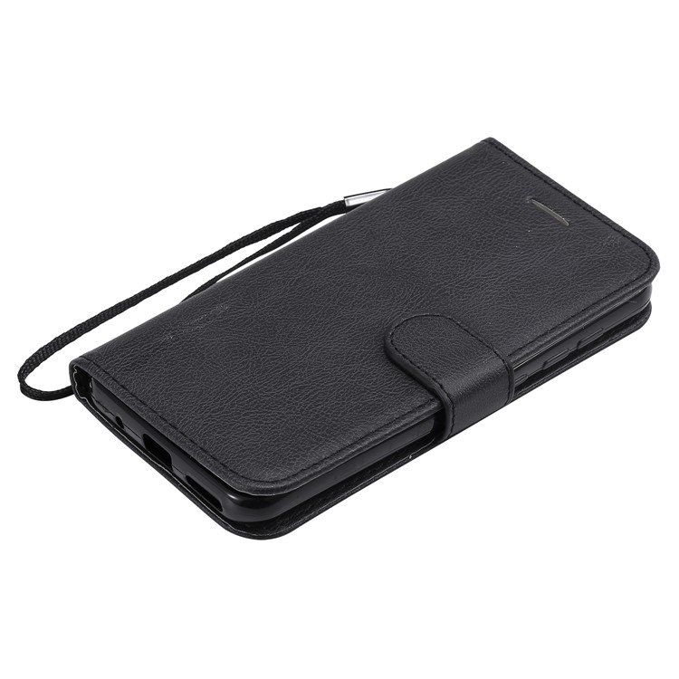 Leather Stand Case with Card Slots for Xiaomi Redmi Go - Black-9