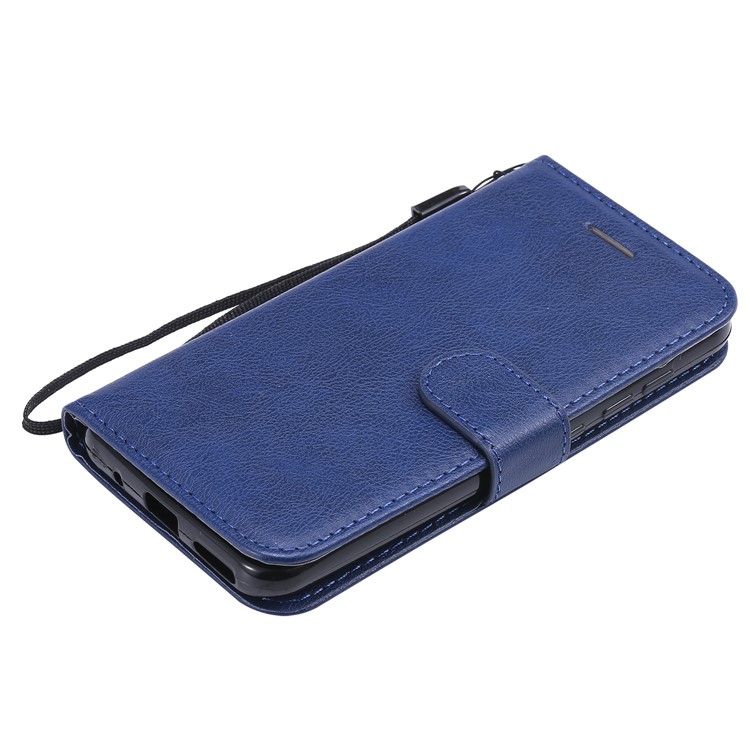 Leather Stand Case with Card Slots for Xiaomi Redmi Go - Blue-7