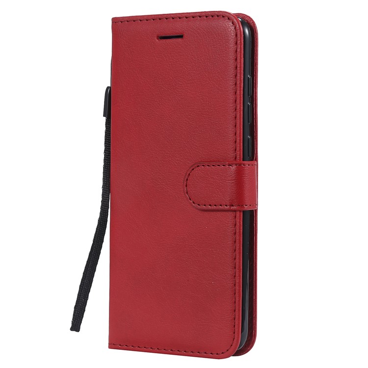 Wallet Leather Phone Case for Xiaomi Mi 9 - Red-2