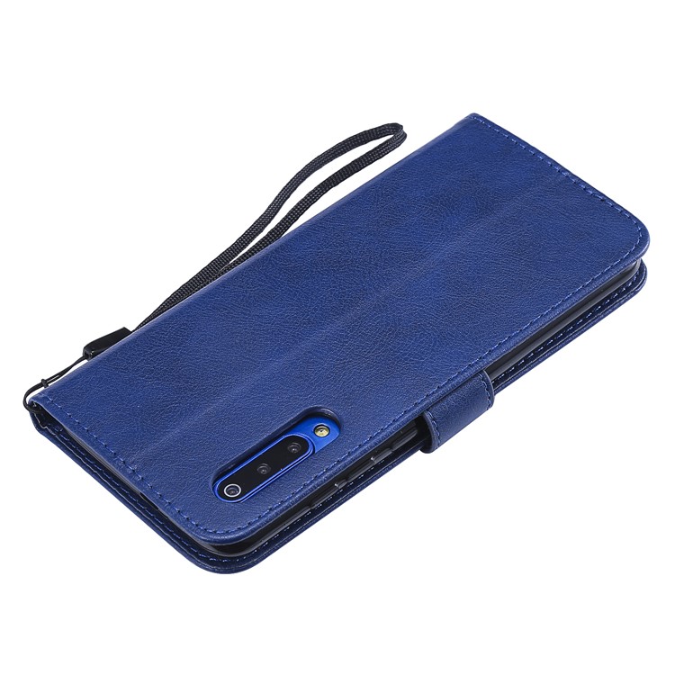 Wallet Leather Phone Case for Xiaomi Mi 9 - Blue-6