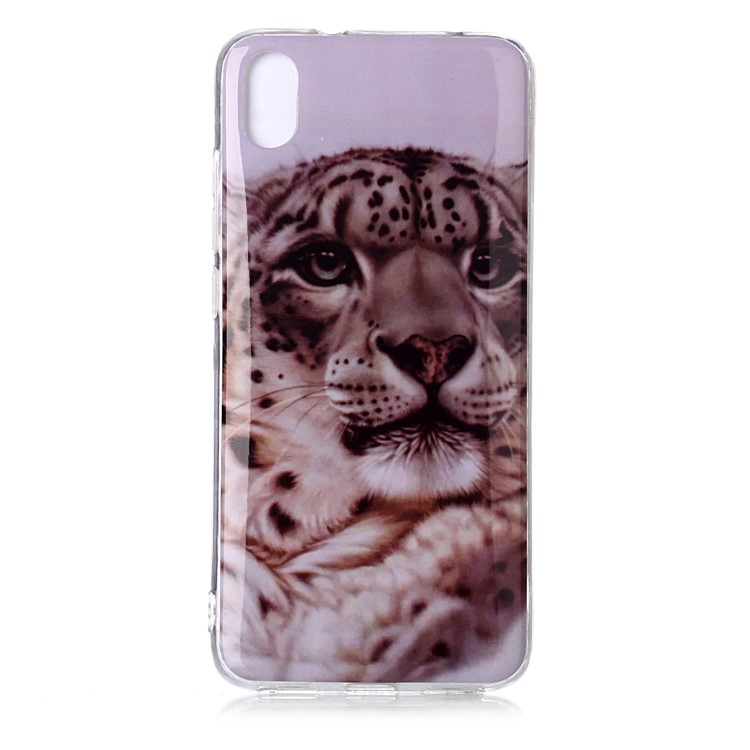 Pattern Printing IMD TPU Case for Xiaomi Redmi 7A - Leopard-2