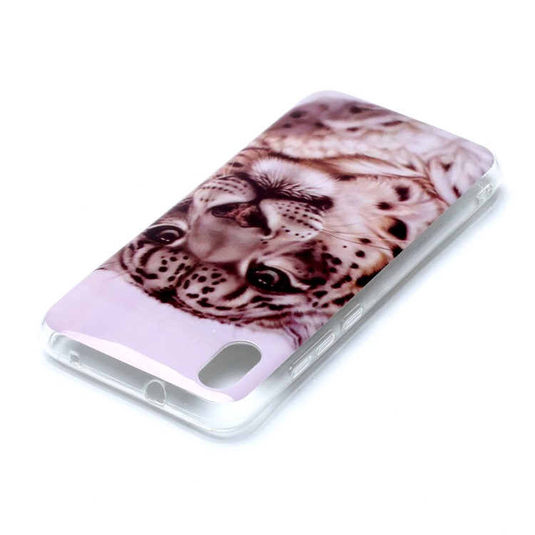 Pattern Printing IMD TPU Case for Xiaomi Redmi 7A - Leopard-4