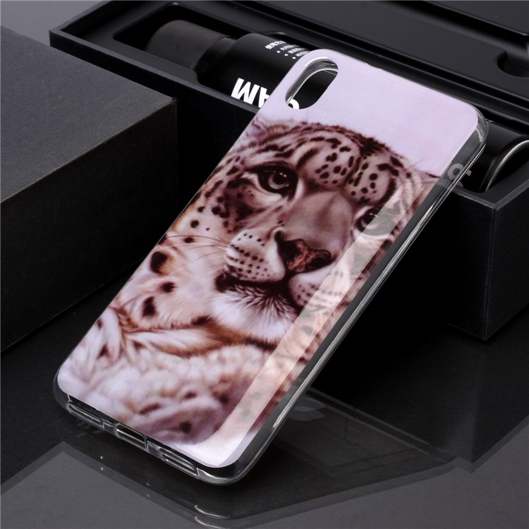 Pattern Printing IMD TPU Case for Xiaomi Redmi 7A - Leopard-5